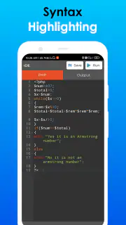 PHP Editor - Code & run PHP screenshot 2