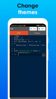 PHP Editor - Code & run PHP screenshot 4