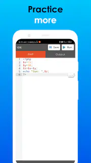 PHP Editor - Code & run PHP screenshot 5