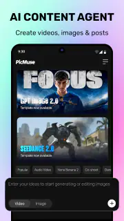 PicMuse: AI-video screenshot 1