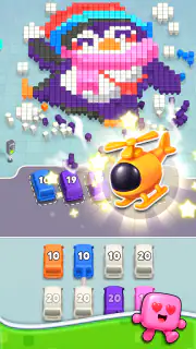 Pixel Drop: Bus Puzzle screenshot 4