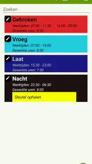 Ploegen werk agenda - FlexR screenshot 3
