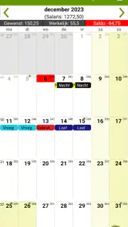 PloegenDienst agenda (FlexR) screenshot 5