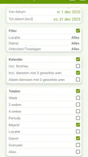 PloegenDienst agenda (FlexR) screenshot 7