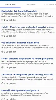 Politie Nieuws NL screenshot 2