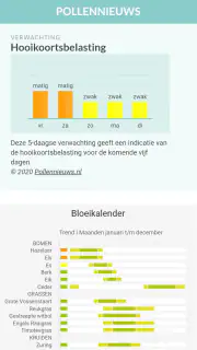 Pollennieuws screenshot 3
