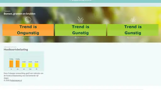 Pollennieuws screenshot 5