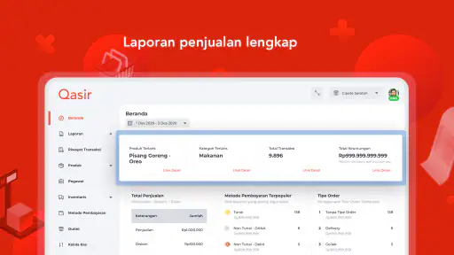 POS Qasir: Aplikasi Kasir UMKM screenshot 4