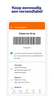 PostNL screenshot 5