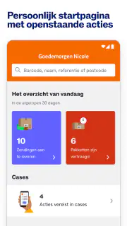 PostNL Zakelijk screenshot 2