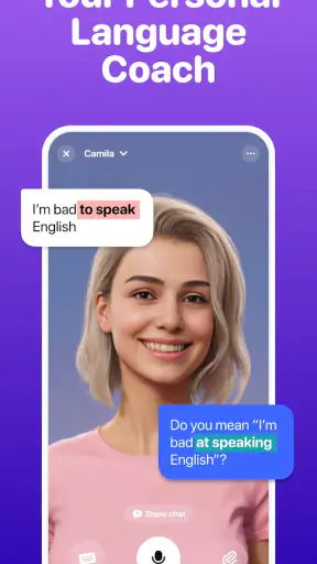 Praktika – AI Language Tutor screenshot