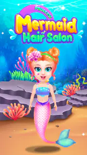 Princess Mermaid At Hair Salon screenshot 3