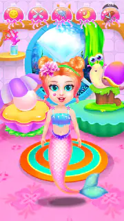 Princess Mermaid At Hair Salon screenshot 4