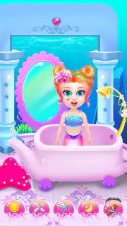 Princess Mermaid At Hair Salon screenshot 6