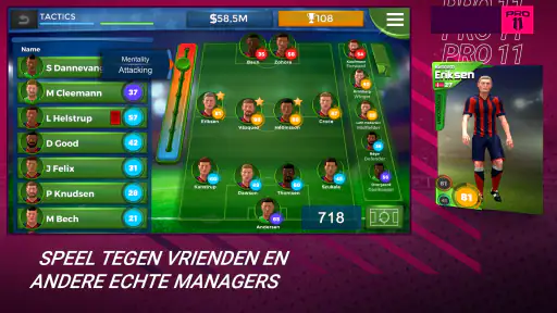 Pro 11 - Football Manager Game screenshot 3