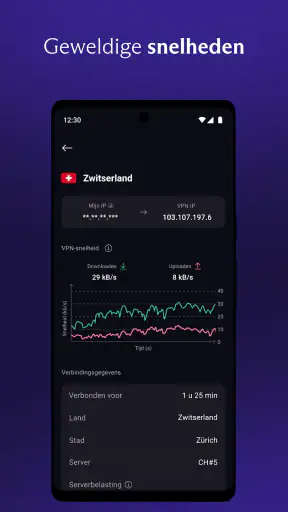 Proton VPN: Snel en veilig screenshot