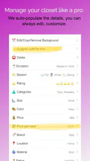 Pureple AI Outfit Planner screenshot 5