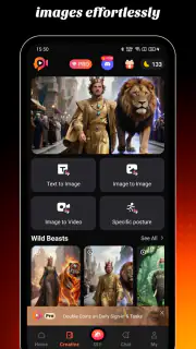 Purvia: AI Art, Video & Swap screenshot 2