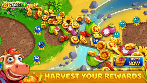 Pyramid Solitaire - Farm Trip screenshot 5