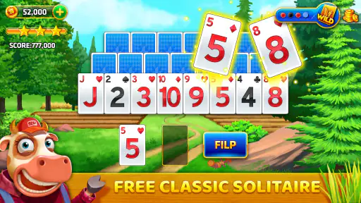 Pyramid Solitaire - Farm Trip screenshot 6