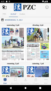 PZC - Digitale krant screenshot 2