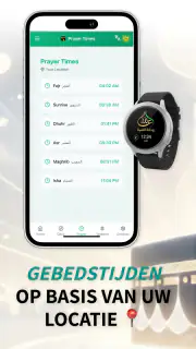 Qibla-richting: Gebedstijden screenshot 2