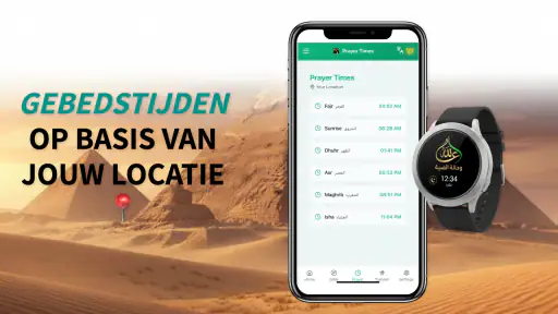 Qibla-richting: Gebedstijden screenshot 5