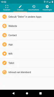QR- en barcodescanner Pro screenshot 3
