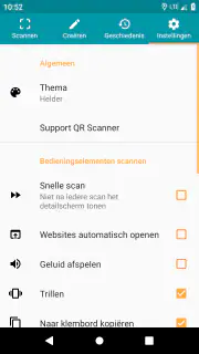 QR- en barcodescanner Pro screenshot 8