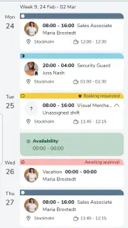 Quinyx Mobile screenshot 2