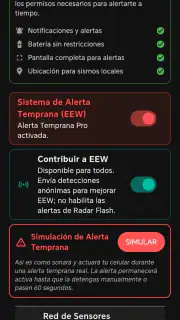 Radar Earth Terremoto screenshot 3
