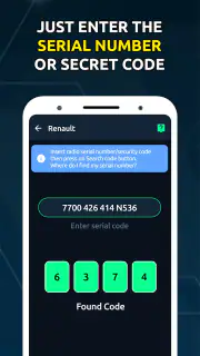 Radio Code Generator Unlocker screenshot 5