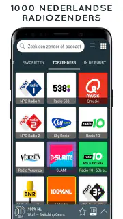 Radio Luisteren Nederland App screenshot 1
