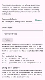 Really Simple Podcast Player screenshot 5