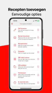 Receptenmaker – jouw kookboek screenshot 2