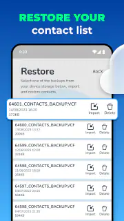 Recover Contacts & Backup screenshot 4