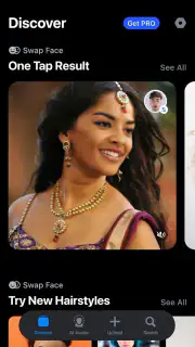 Reface: Face swap, AI Art tool screenshot 8