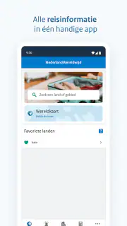 Reisapp screenshot 2