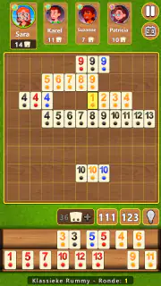 Rummy 4-in-1 Bordspel screenshot 1