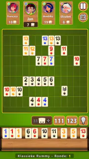 Rummy 4-in-1 Bordspel screenshot 2