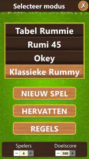 Rummy 4-in-1 Bordspel screenshot 3