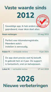 Rittenregistratie screenshot 2
