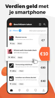 Roamler - Verdien geld screenshot 1
