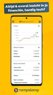 Rompslomp boekhouden & factuur screenshot 1