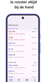 Roosterinfo screenshot 1