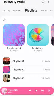 Samsung Music screenshot 4