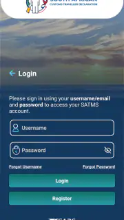 SATMS screenshot 2