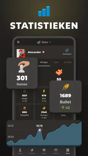 Schaken · Speel en Leer Online screenshot