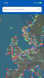 Schepen volgen - Scheepsradar screenshot 1
