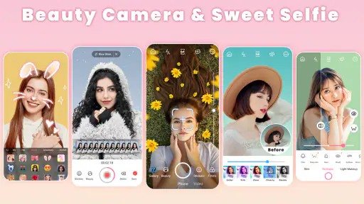 Schoonheidscamera-Selfiecamera screenshot